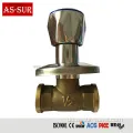 Bronze/Messing eingebautes Stoppventil AS-WS006